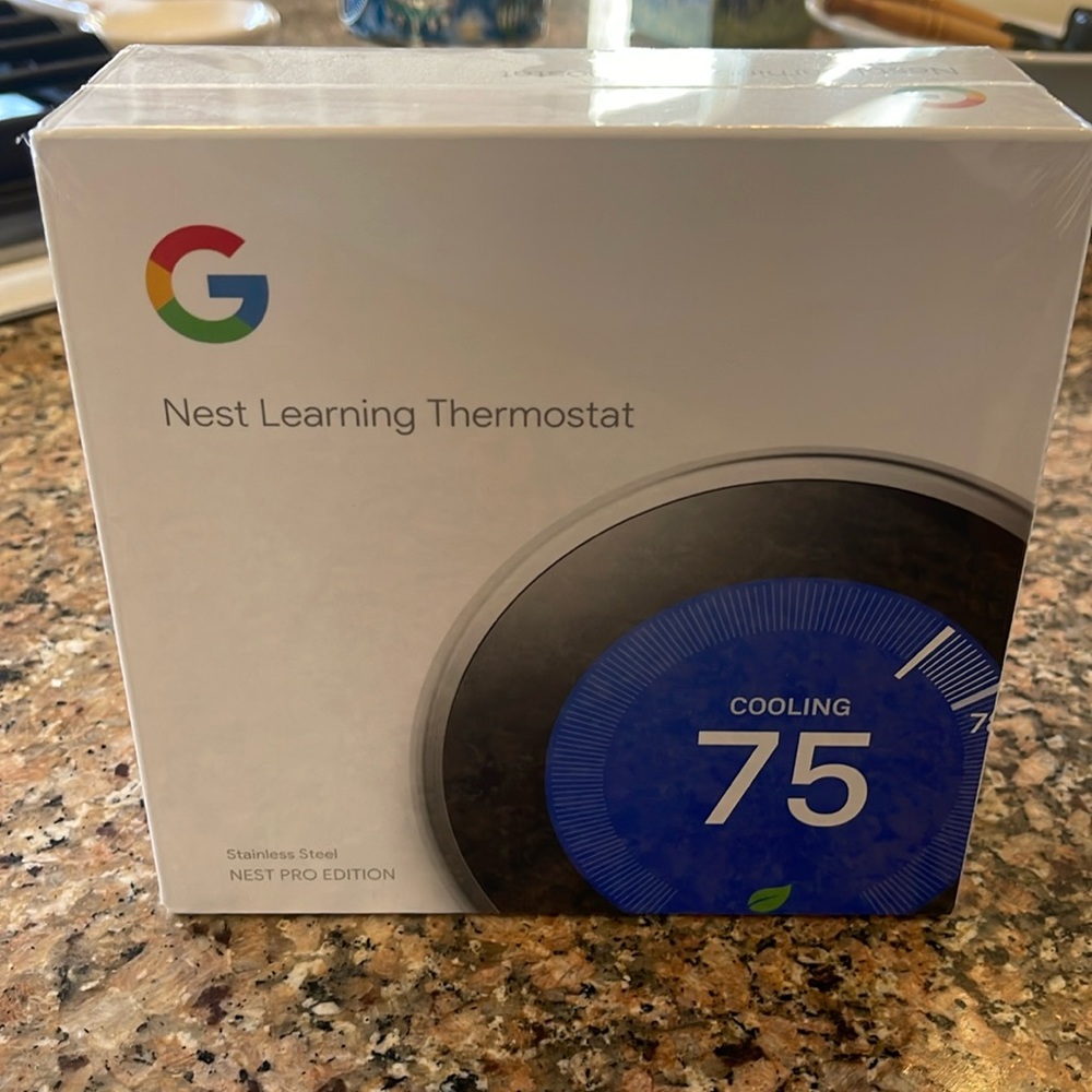 New Google nest learning thermostat